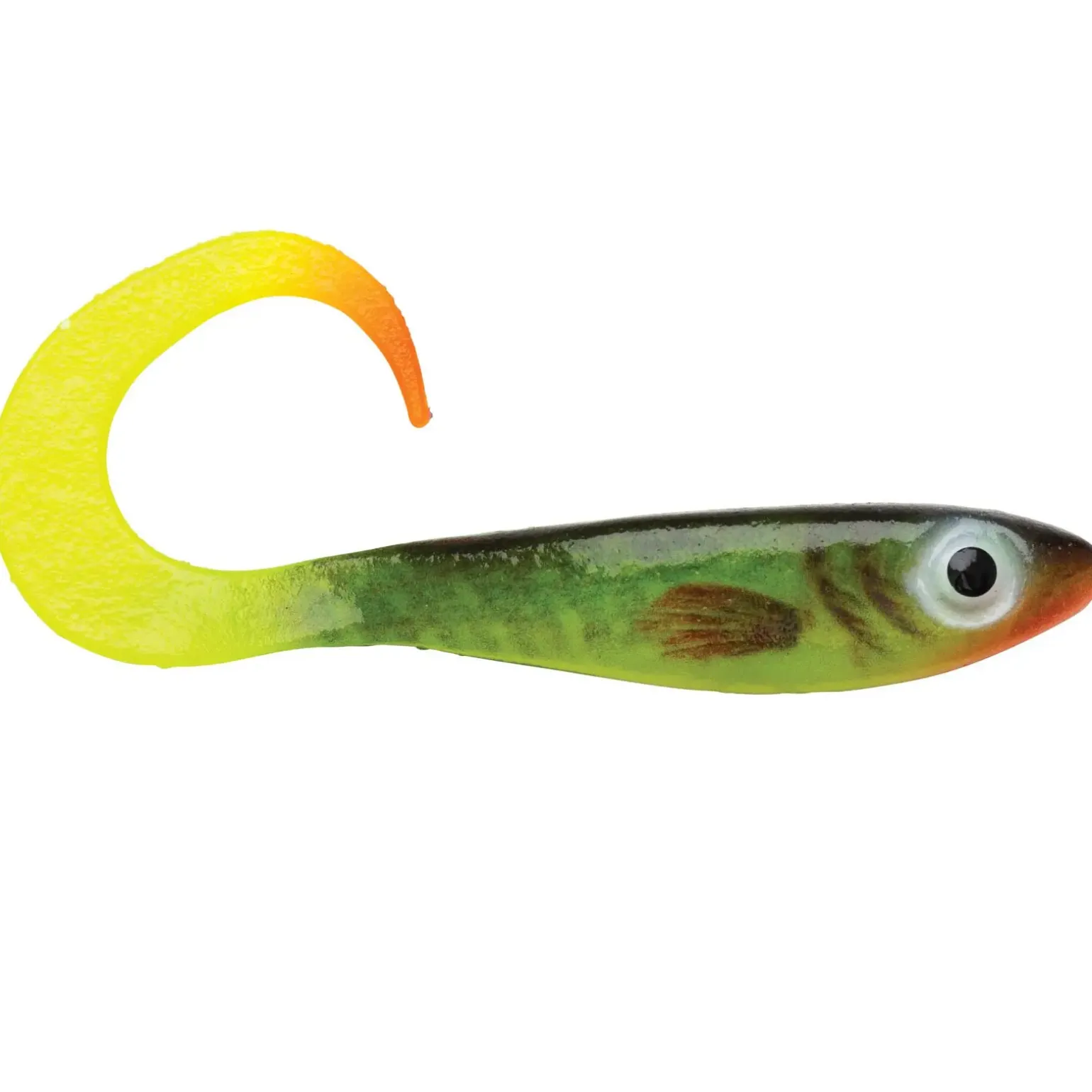 Abu Garcia Sz McPerch Curly 8 cm Smoking Hot Pike Gummifisch