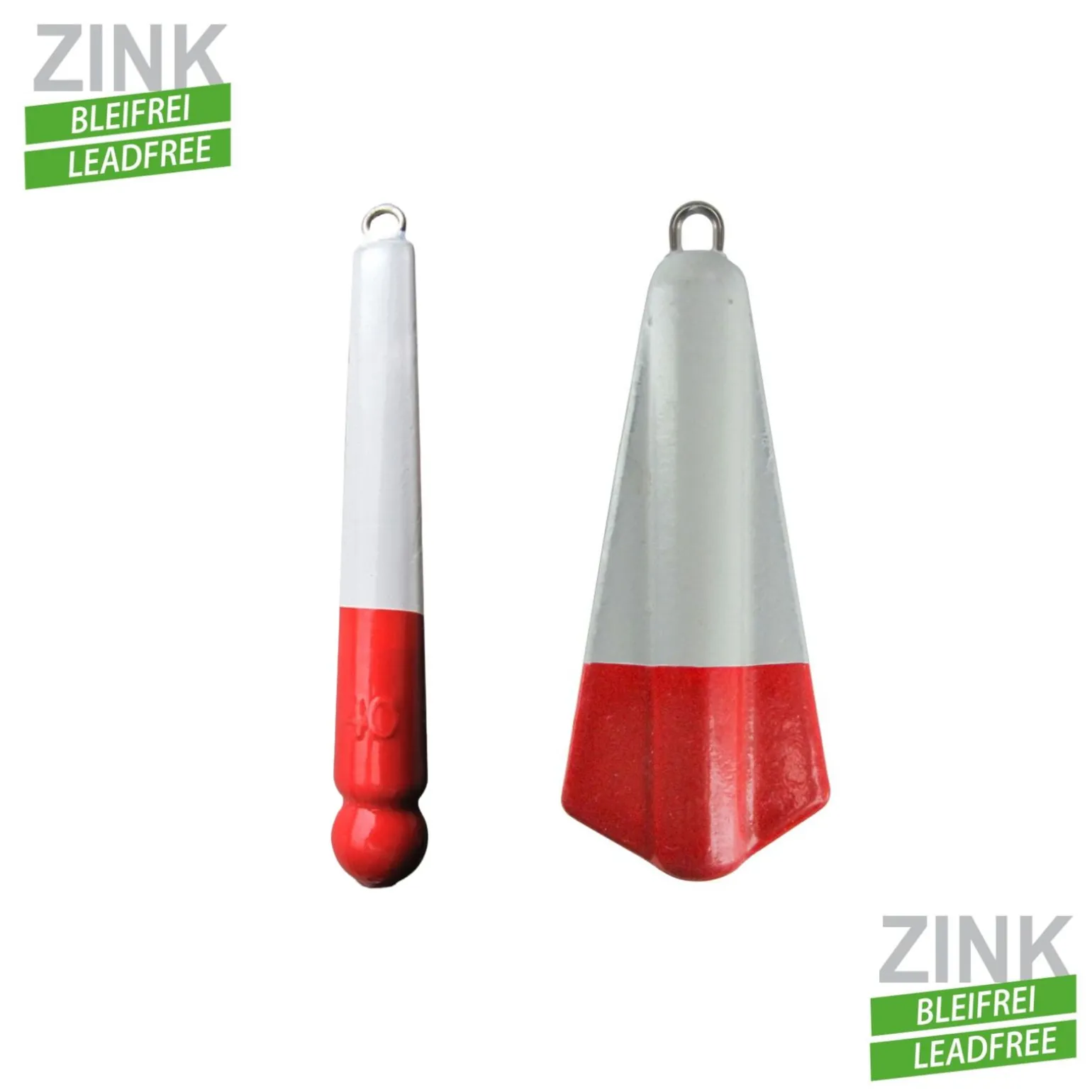 Angelset Hering Gr.L 8 Teile 1x Setzkescher 5x Vorfach 2x Blei