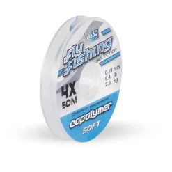 ASSO Copolymer Soft 50m 0,12mm 1,40 kg Clear Vorfachschnur