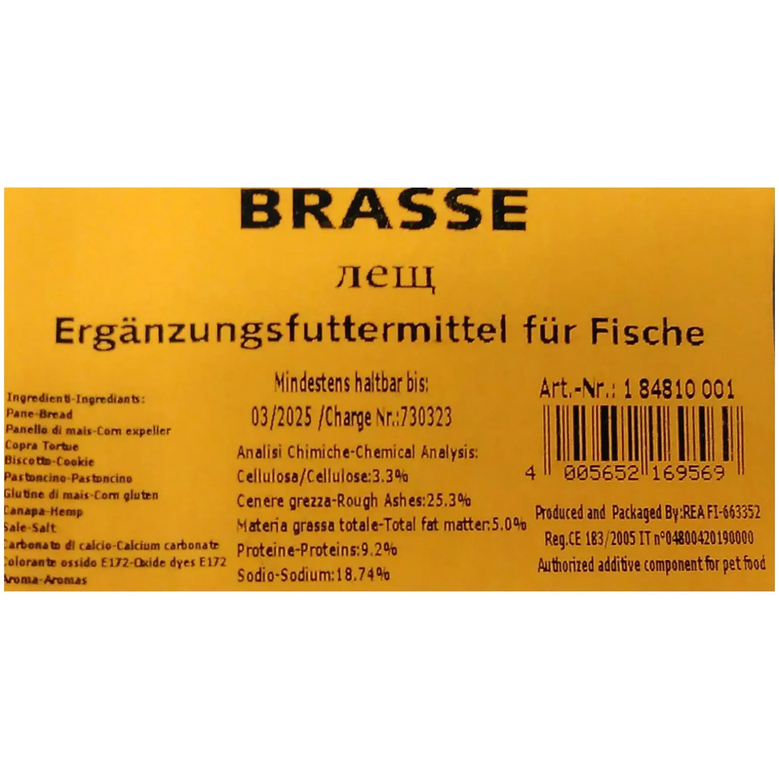 Balzer Michael Zammataro’s Feedermaster Futter Brasse natur – 1kg Feederfutter