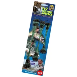 Behr Edelstahlvorfach Set Inh. 72Stk. 15cm 20cm 25cm Stahlvorfach