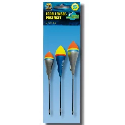Behr Forellenposen 2-3-4g Angelset