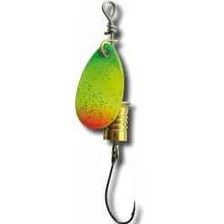 Behr Single Spin Forellenspinner mit Einzelhaken Rainbow