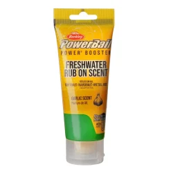 Berkley PowerBait Gel 80ml Garlic Green Silver Flake Gel Lockstoff
