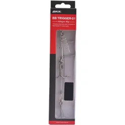 BKK BB Trigger-21 Superslide 2/0# Rig Stinger Haken