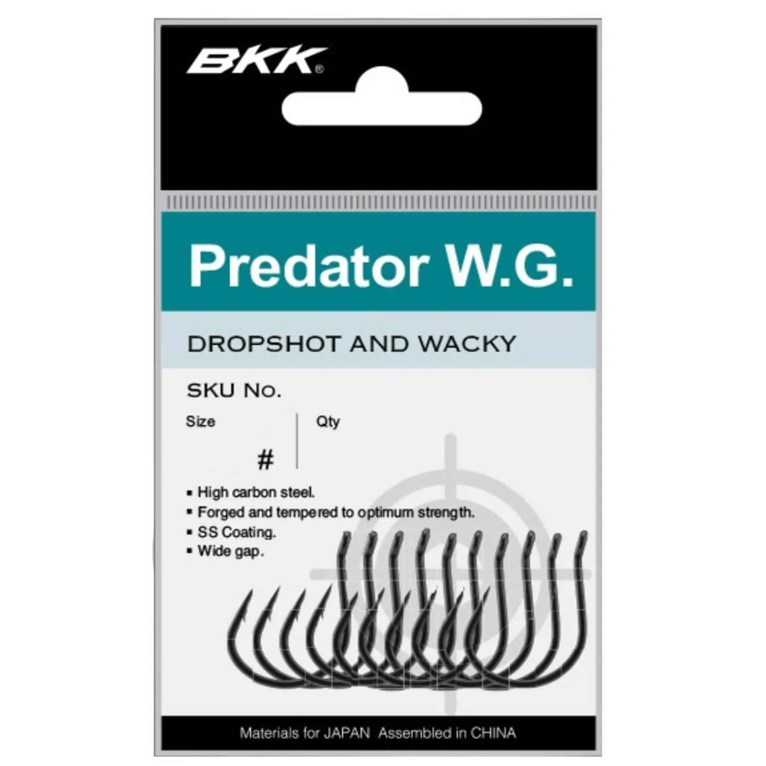 BKK Predator WG Superslide 2/0# Angelhaken