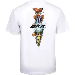 BKK Short Sleeve Casual Shirt - Brand Values Pike - White Gr. M T-Shirt