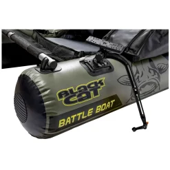 Black Cat Battle Boat Belly Boot