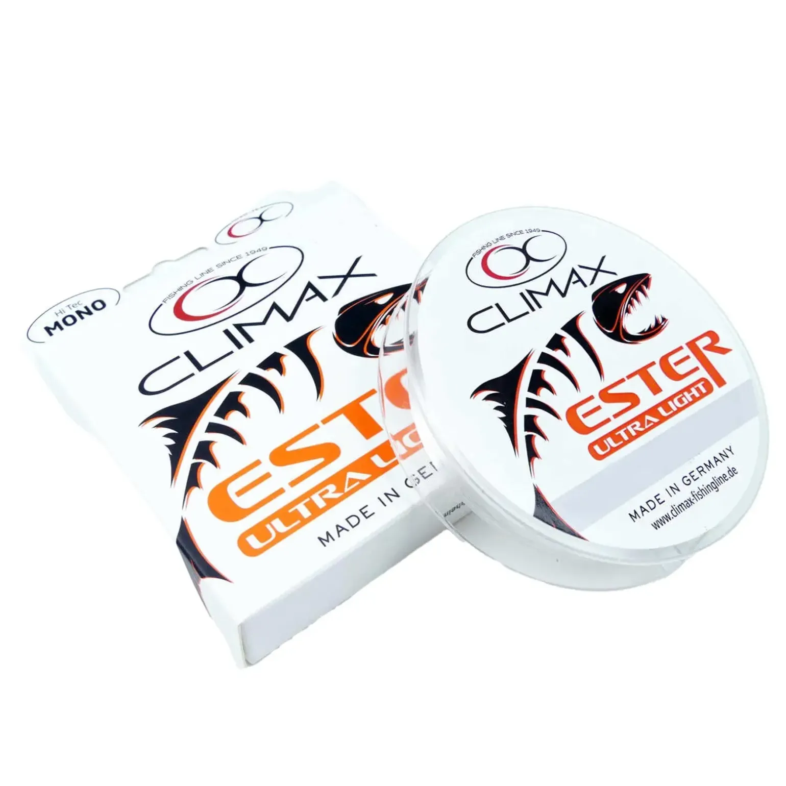 Climax Ester U-Light Mono 150m 0,18mm Transparent Monofile Angelschnur
