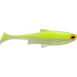 Daiwa Prorex Live Roach 6,5cm UV LIme Roach 6pcs. Gummifisch
