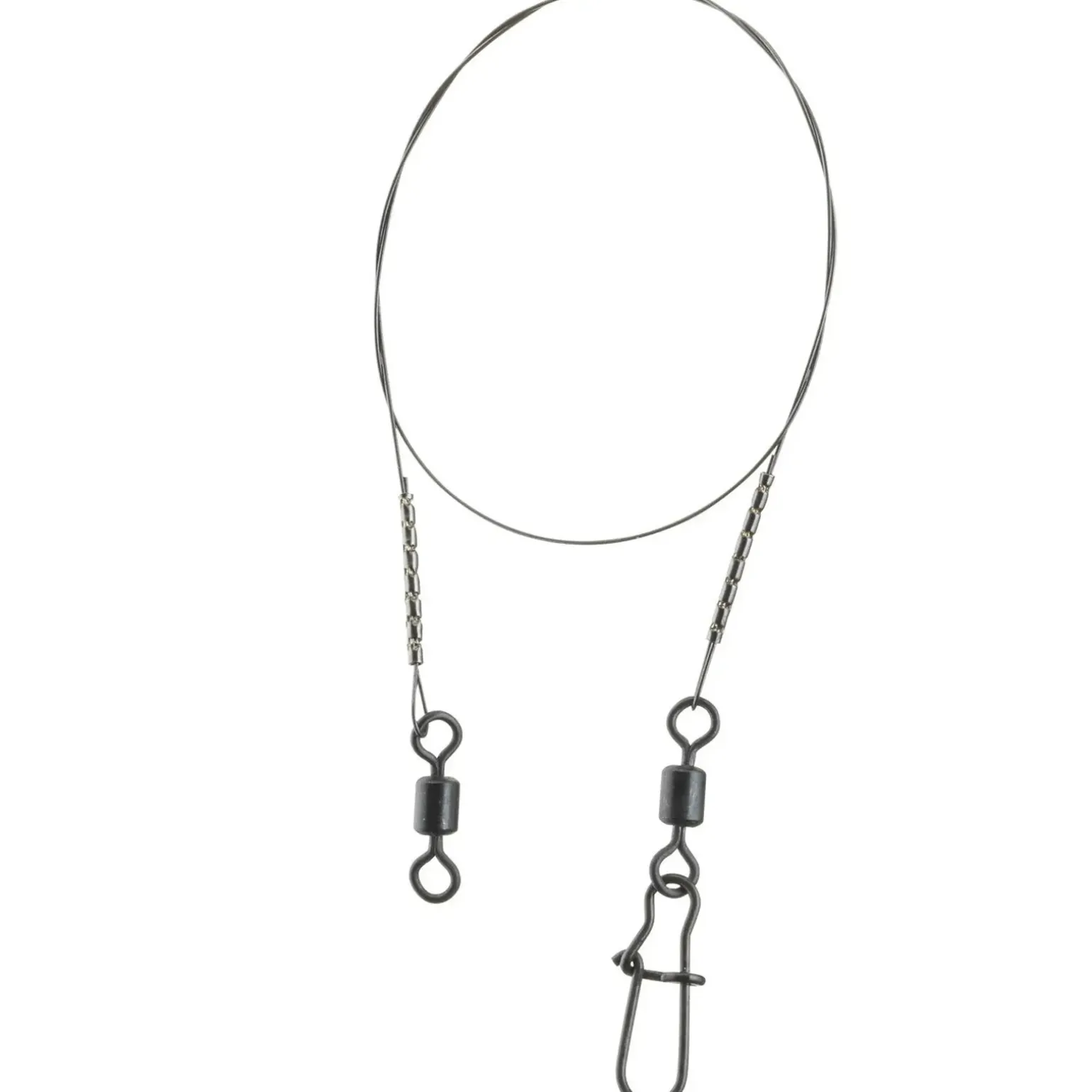 Daiwa Prorex Titanium Vorfach 20cm 22kg/50lb Stahlvorfach montiert