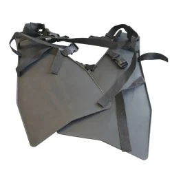 DAM Belly Boat Flossen schwarz