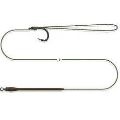 DAM Madcat Standard Pellet Rig 60cm 0.80mm #2/0 Suspending Antistatisches Wels-Rig