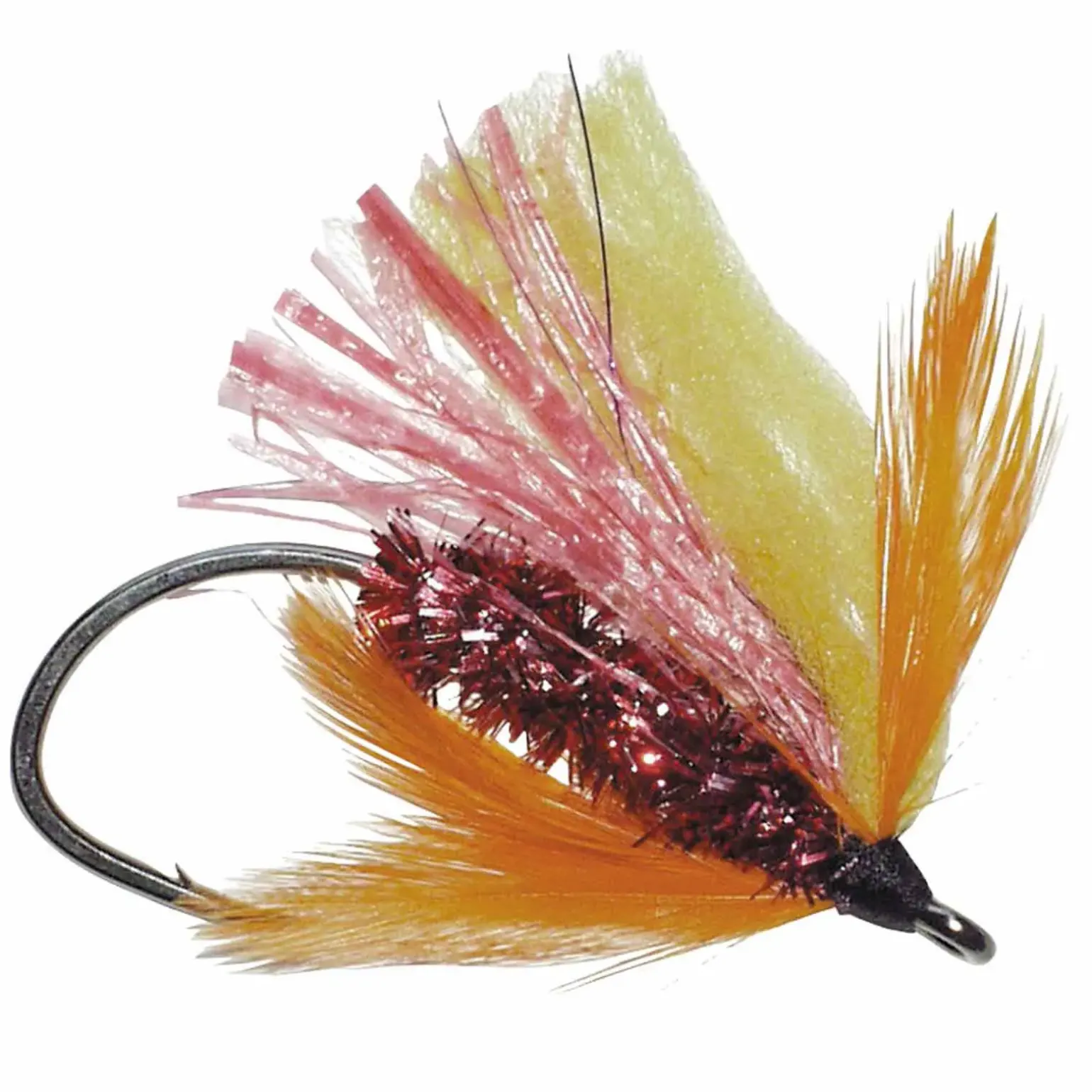 Dieter Eisele XXL Meeresfliegen Rot Pink Orange Beifänger