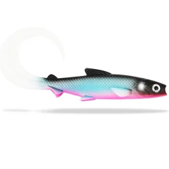 FishingGhost Renky Shad CRL 35cm Curly Tail Pink Bubblegum Gummifisch