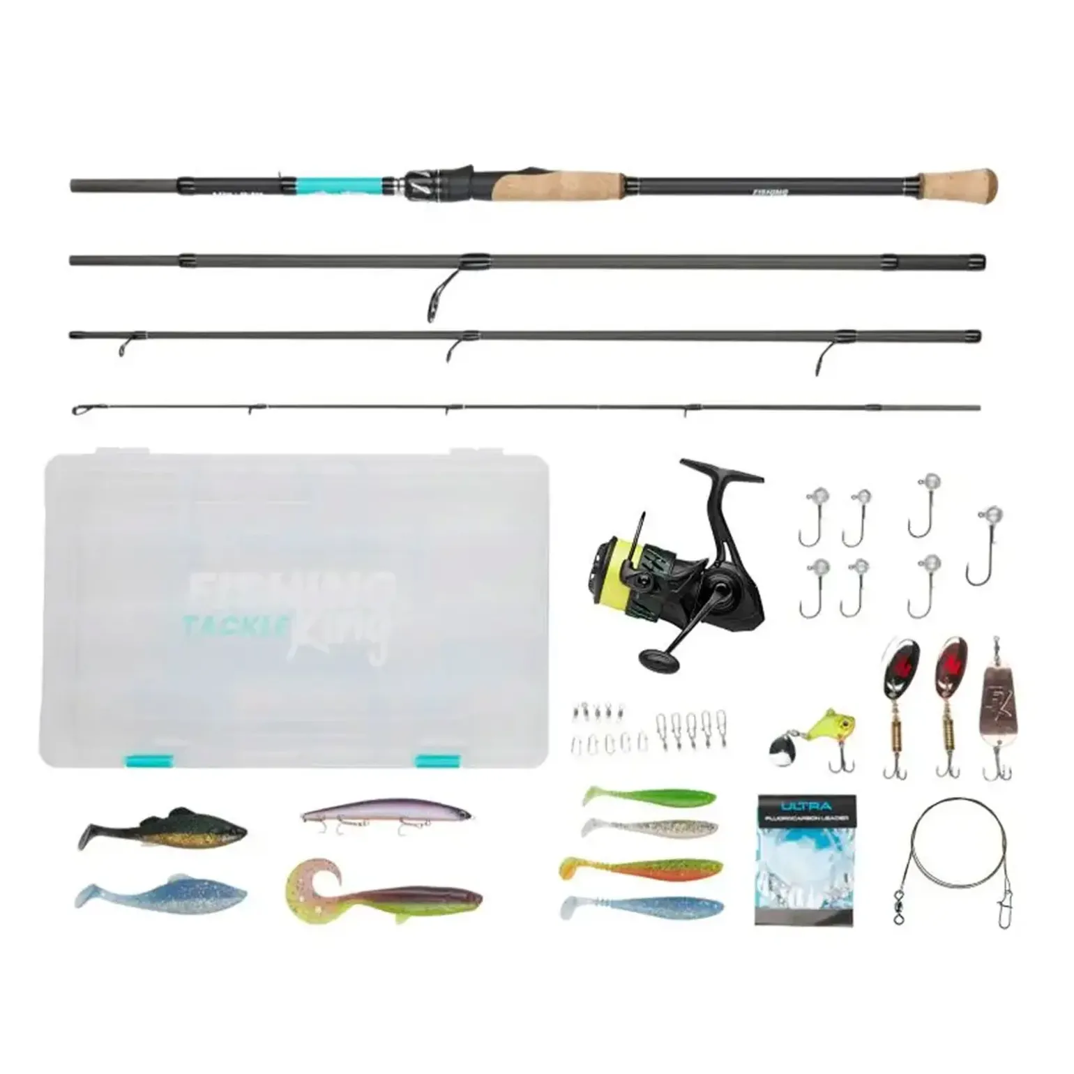 Fishing-King Komplett-Set Zander/Hecht