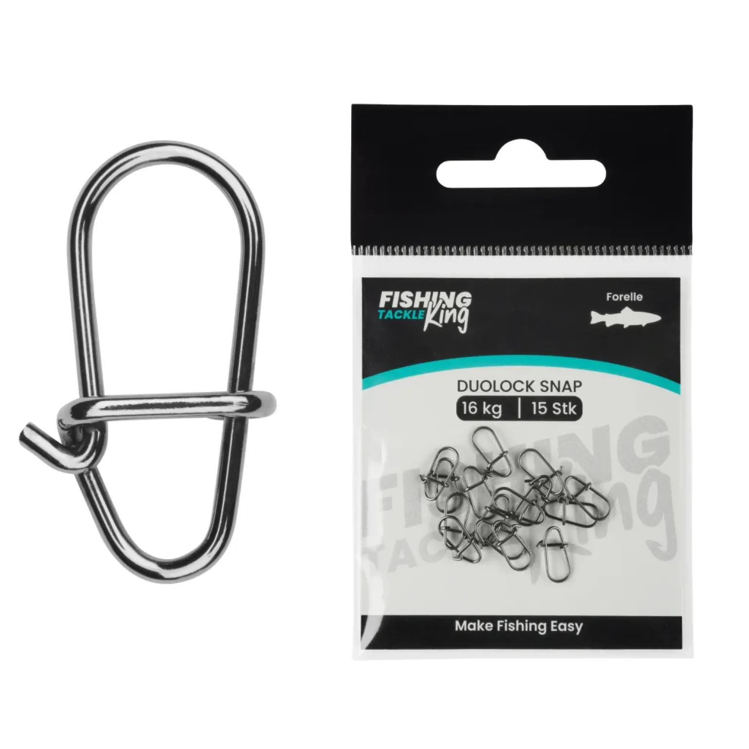 Fishing-King Tackle Forelle Duolock Snap