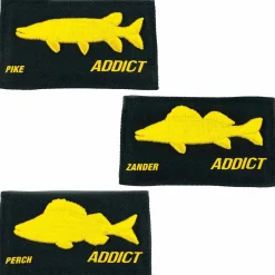FishXplorer Set-Trucker Cap Wasser- & Uv Resistent Schwarz mit 4 Patches: Fishxplorer, Hecht, Barsch, Zander