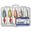 Fladen Set 6g 5 Stück inkl. Box Blinker Angelset