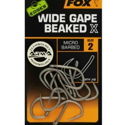 Fox Edges Wide Gape Beaked X size 2 Karpfenhaken