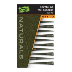 Fox Naturals Sz 10 Naked Line Tail Rubbers Karpfen-Zubehör