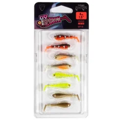Fox Rage UV Micro Spikey 4cm x 8St. Gummifisch-Set