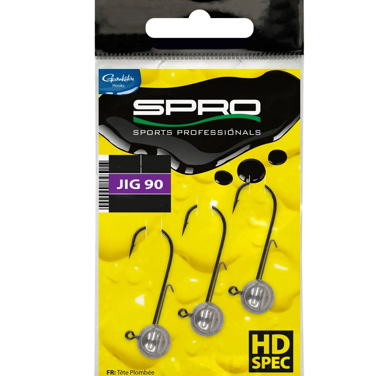 Gamakatsu JIGHEAD HD 90 10G 5/0 Jigkopf Jighaken