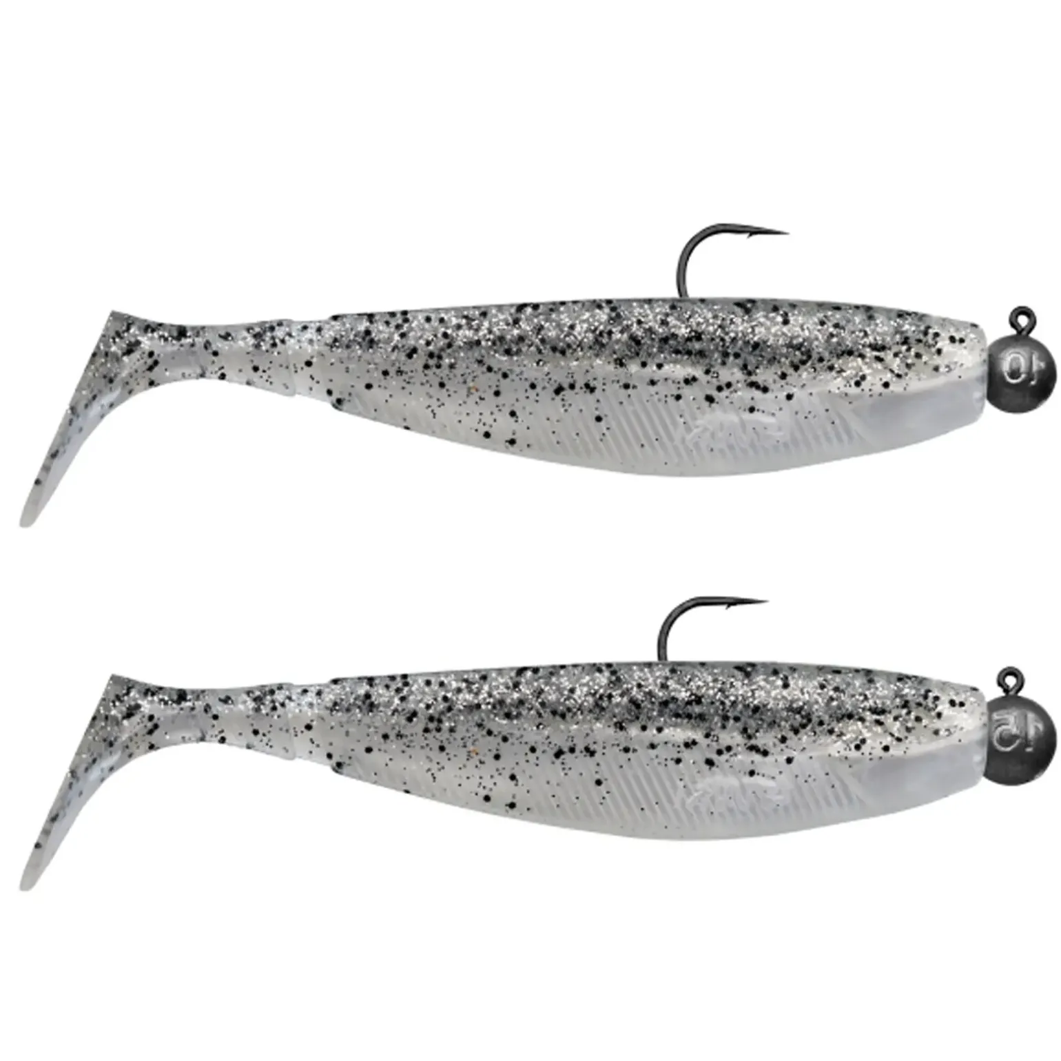 Gunki G'Bump 140 Ready To Catch Salt & Pepper Gummifisch