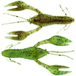 Gunki Hourra Craw Up 75 Brown Chart Gummikrebs
