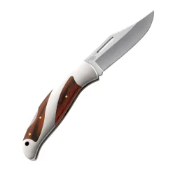 Herbertz Taschenmesser AISI 420 Pakkaholz mit Geschenkbox