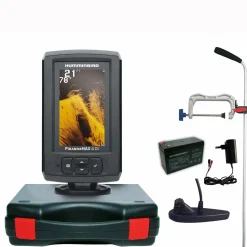 Humminbird PiranhaMax 4 DI Down Imaging Echolot Portabel Profi Edition – Komplettsystem