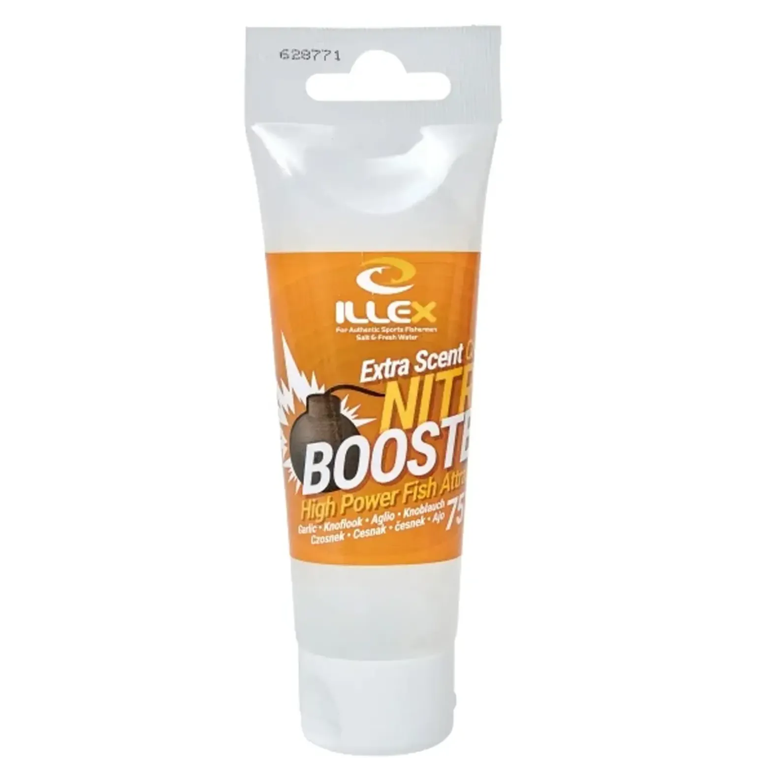 ILLEX Nitro Booster Garlic Creme Weiss 75ml Kunstköder-Lockstoff