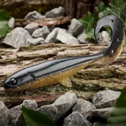 Jackson Green Pure Pike Active Flanker 20,0cm Midnight Black Gummifisch