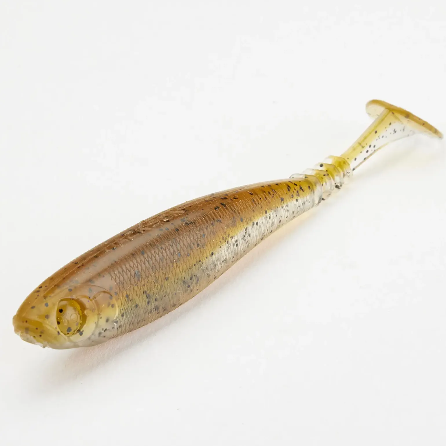 Jackson Green Pure Slim Shad 12,0cm Mocca Glitter Gummifisch