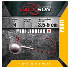 Jackson VMC Mini Jighead Größe 4 8g 5 Stk. Jigkopf Jighaken