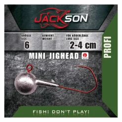 Jackson VMC Mini Jighead Größe 6 8g 5 Stk. Jigkopf Jighaken