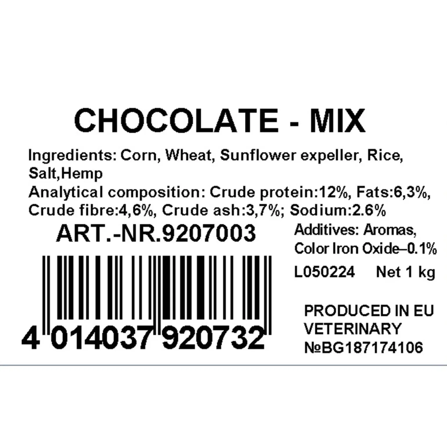 Jenzi Classic & Method Feeder Futter Feeder Chocolate-Mix 1kg