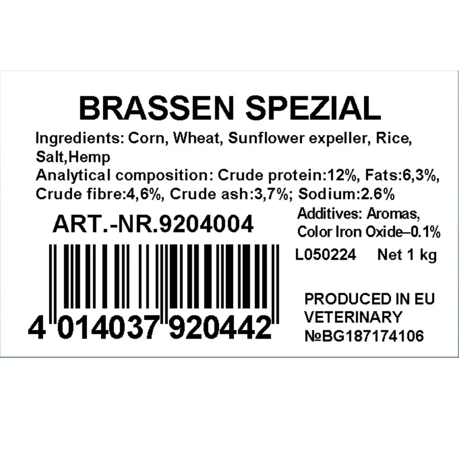 Jenzi Classic Futter Brassen Spezial 1kg