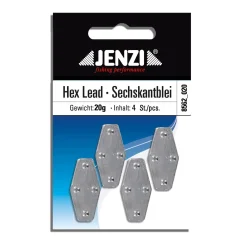 Jenzi 20g 4Stk Sechskantblei