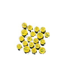 Jenzi Spezial Perlen gelb 7mm