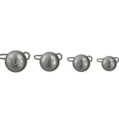 Jenzi Tungsten Cheburashka Grau 2St 10g Bleikopf-System