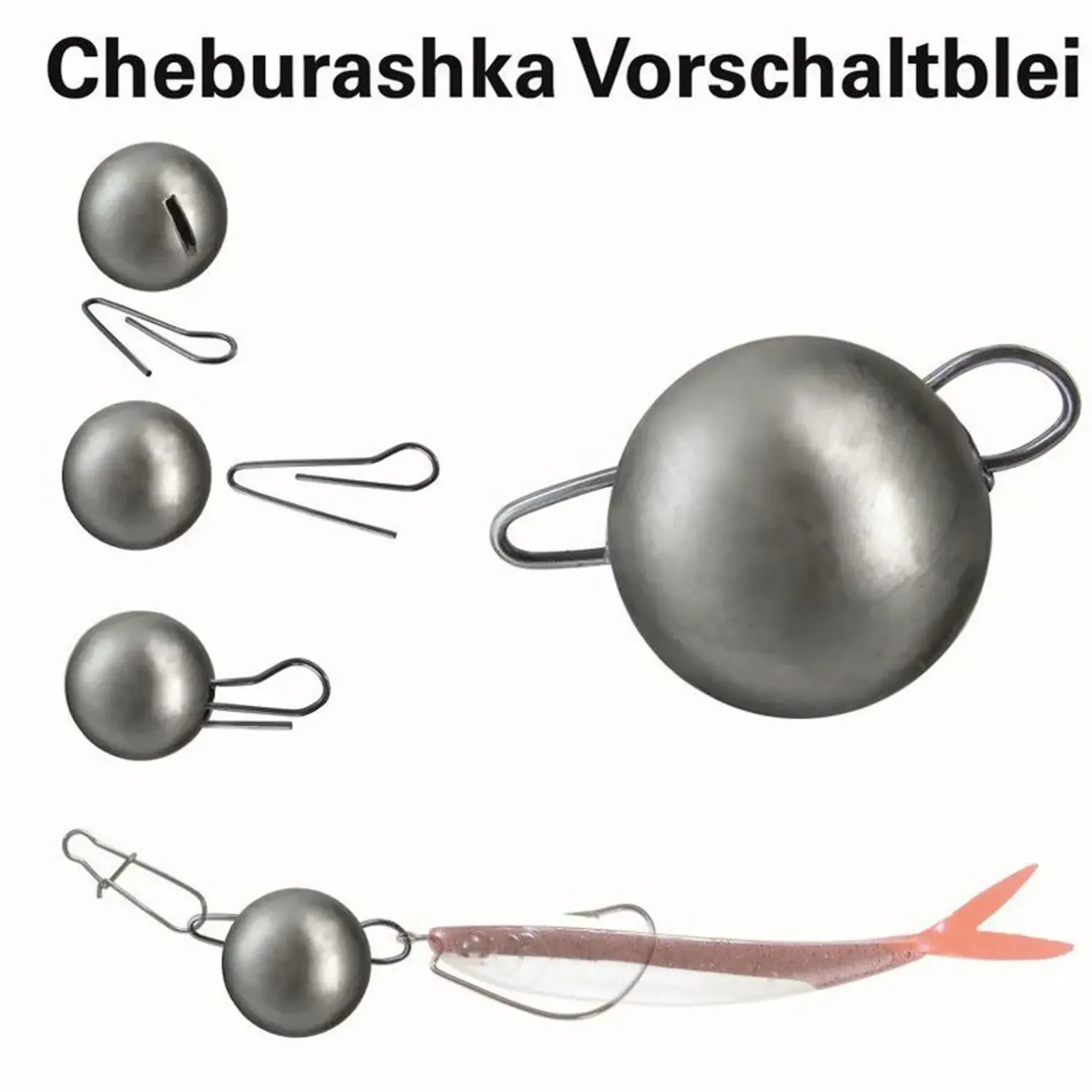 Jenzi Tungsten Cheburashka Grau 2 St 5g Bleikopf-System