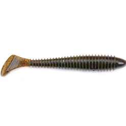 Keitech Fat Swing Impact 9,7cm Green Pumpkin Gummifisch
