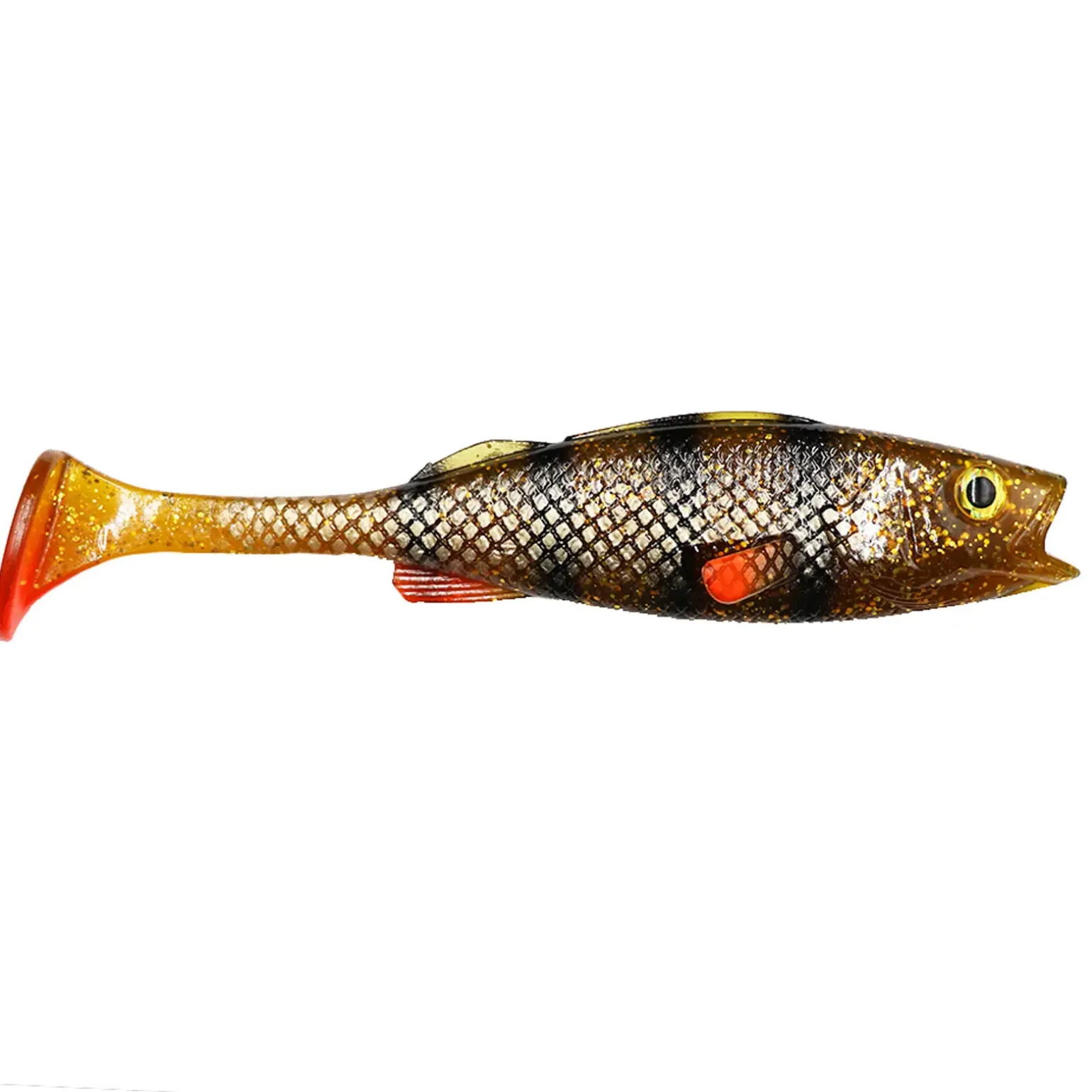 LMAB Köfi Perch Shad 23cm Motoroil Perch Big Bait Gummifisch