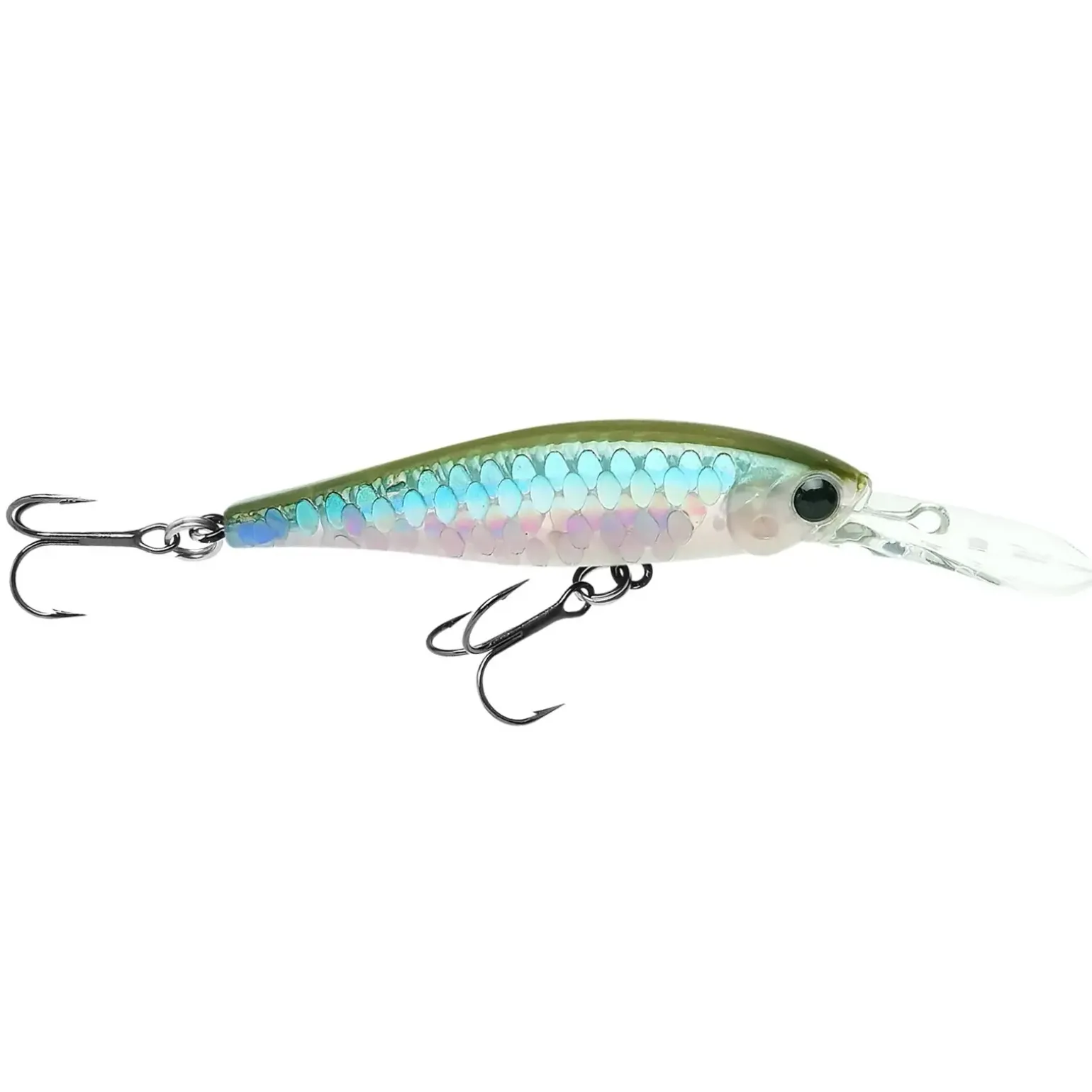 Lucky Craft Pointer 48DD MS Ghost Wakasagi Wobbler