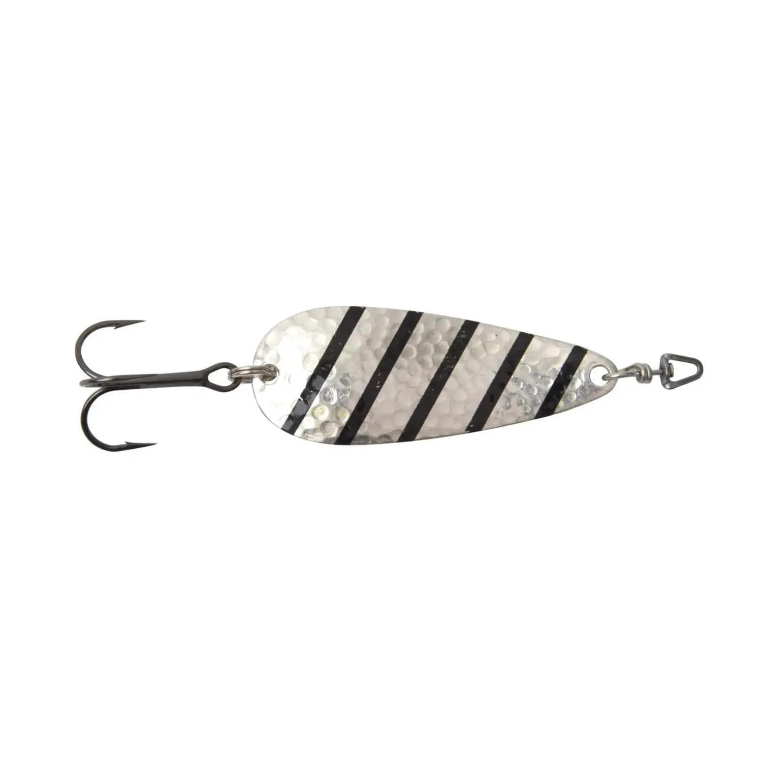 Mozzi 5,2cm Silber schwarz gestreift 13g Blinker