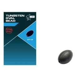 Nash Cling On Tungsten Oval Bead 6mm Karpfenangeln Zubehör