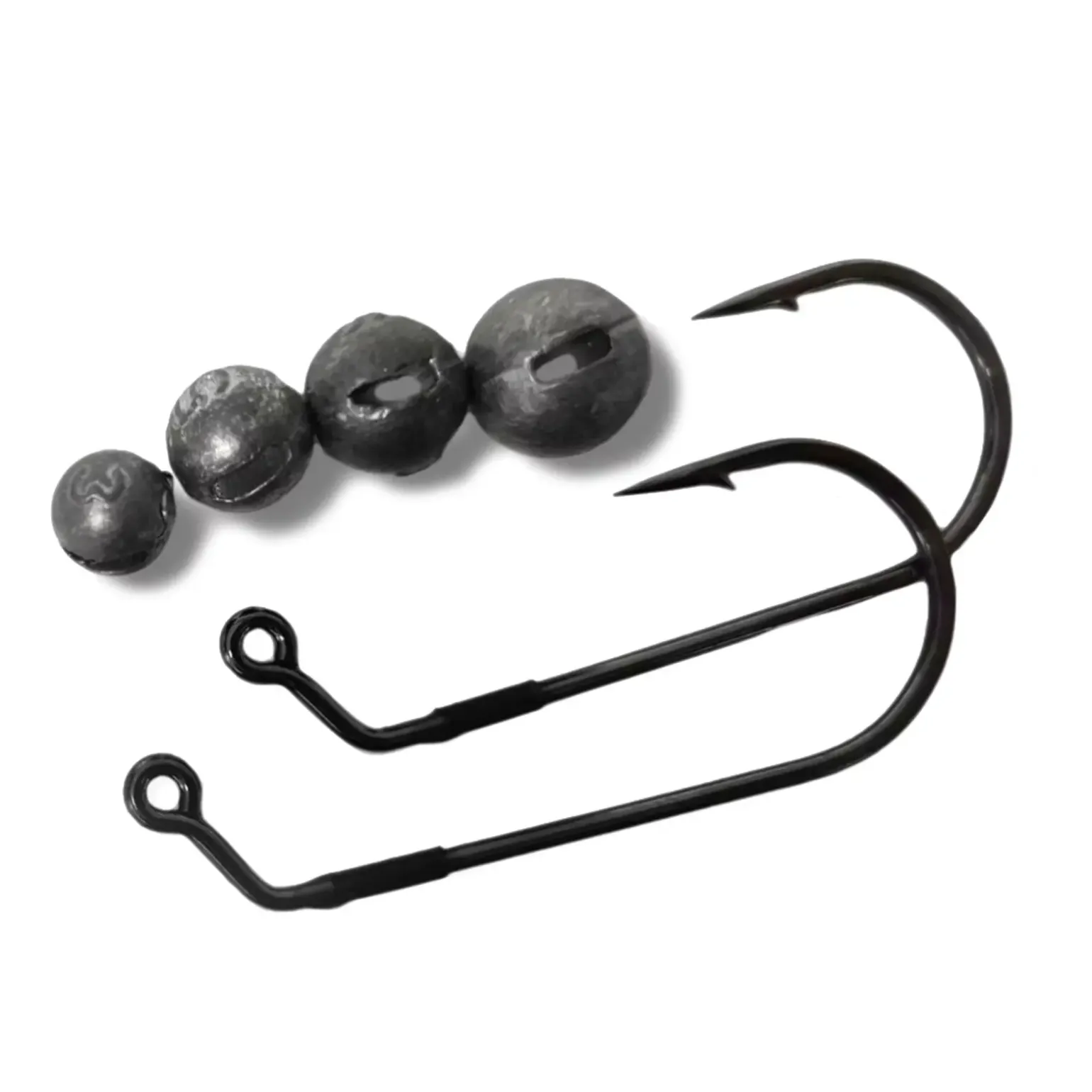 Pikecraft The Jig Rig VMC 6/0 & Bleifrei 3/5/7/10g 2pcs Rig Zubehör