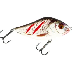 Salmo Slider Sinking 5cm Wounded Real Grey Shiner Jerkbait Wobbler