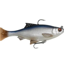 Savage Gear 3D Pulse Tail Roach 13cm 2St Roach Gummifisch montiert